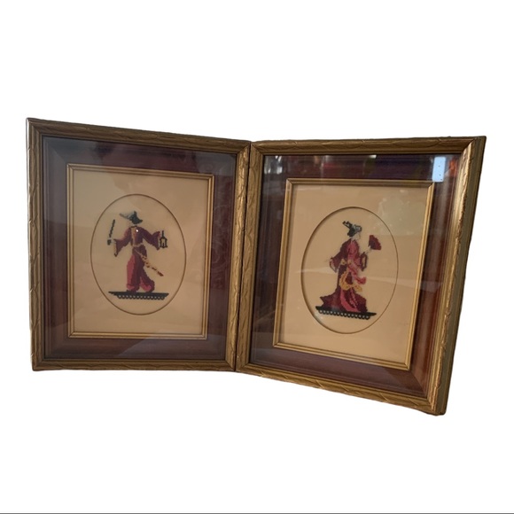 Vintage Asian wall decor - Picture 1 of 5